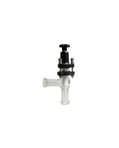 Ventil, Eck, DN015, AUF/ZU, KF, ableitf&auml;hig, Boro3.3/PTFE (PNS0046769)