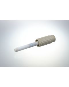Oberteil, Ventil, DN15, Bodenablass, L&auml;nge 120 mm, mit Ventilstempel, Mantelgef&auml;&szlig;, PTFE (PNS0010087)