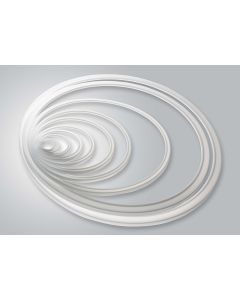 Dichtung, Ring, Kragen, DN050, KF, PTFE